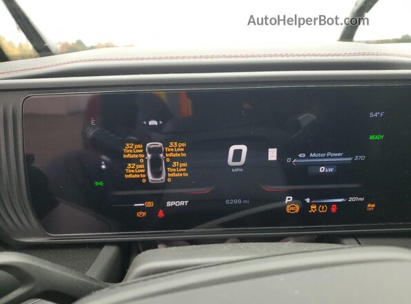 2C3CDBCK0SR543968 2025 DODGE CHARGER Red Вид щитка приладів