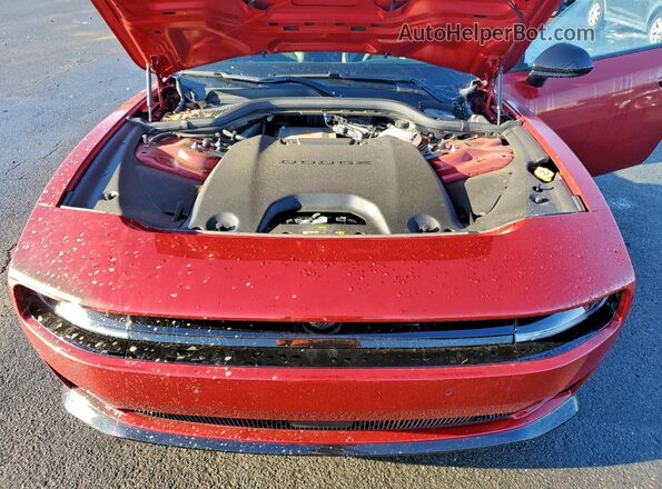 2C3CDBCK1SR559841 2025 DODGE CHARGER Red Սալոնի հետևի տեսք