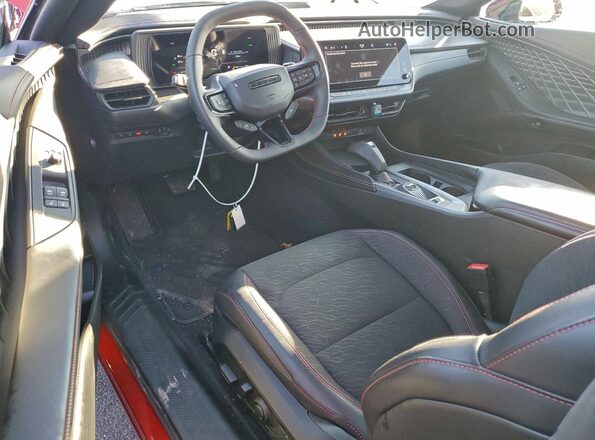 2C3CDBCK1SR559841 2025 DODGE CHARGER Red Առջևի վահանակի տեսք