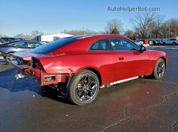 2C3CDBCK1SR559841 2025 DODGE CHARGER Red Հետևի աջ