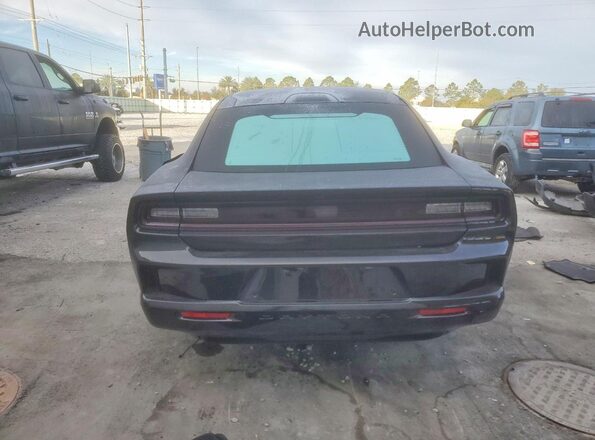 2C3CDBCK4RR205273 2024 DODGE CHARGER Black Widok z tyłu