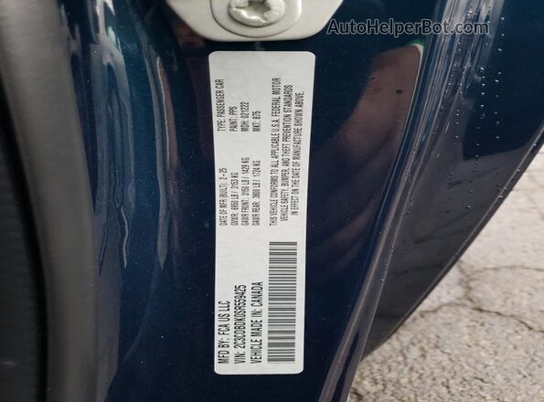 2C3CDBDK0SR559425 2025 DODGE CHARGER Blue Շարժիչի բաժամունքի տեսք