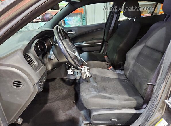2C3CDXAT8MH625173 2021 DODGE CHARGER Gray წინა სალონის ხედი