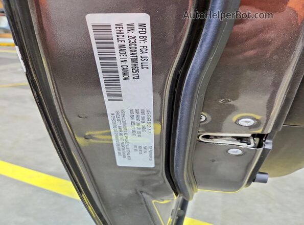 2C3CDXAT8MH625173 2021 DODGE CHARGER Gray ძრავის განყოფილების ხედი