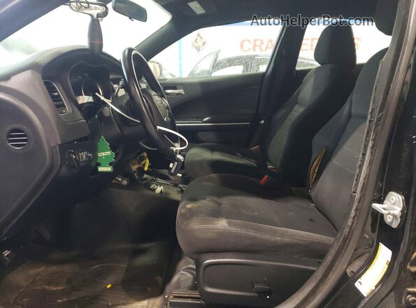 2C3CDXAT9MH529746 2021 DODGE CHARGER Черный Вид салона спереди