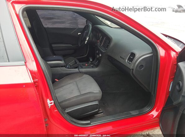 2C3CDXBG0MH608210 2021 DODGE CHARGER Red Widok wnętrza z przodu