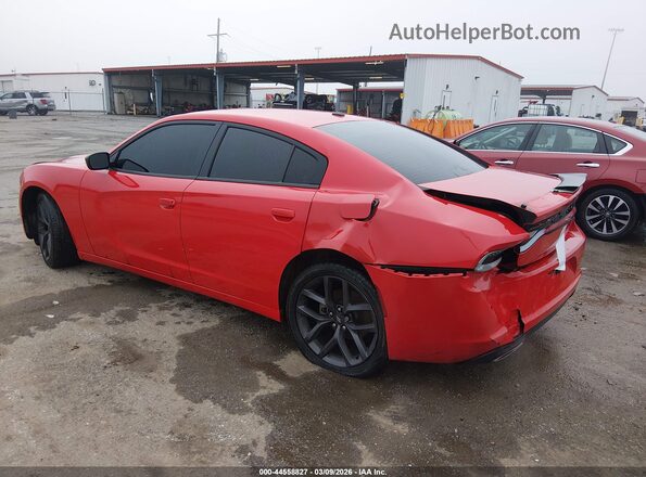 2C3CDXBG0MH608210 2021 DODGE CHARGER Red Tył lewy