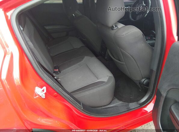 2C3CDXBG0MH608210 2021 DODGE CHARGER Red Widok naklejki z numerem VIN
