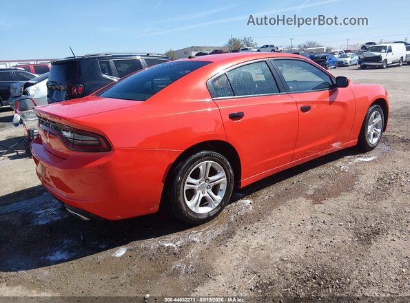 2C3CDXBG0MH642695 2021 DODGE CHARGER Orange Հետևի աջ