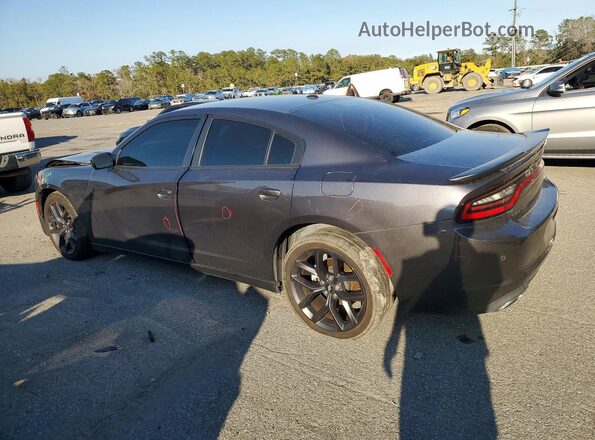 2C3CDXBG0MH678192 2021 DODGE CHARGER Gray Հետևի ձախ