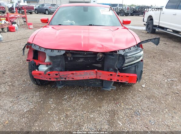 2C3CDXBG1KH673306 2019 DODGE CHARGER Red წინა ხედი
