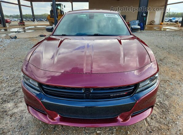 2C3CDXBG2KH505030 2019 DODGE CHARGER Темно-бордовый 