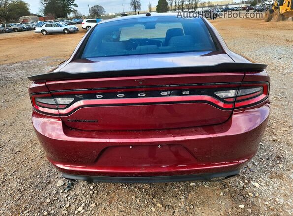 2C3CDXBG2KH505030 2019 DODGE CHARGER Темно-бордовый 