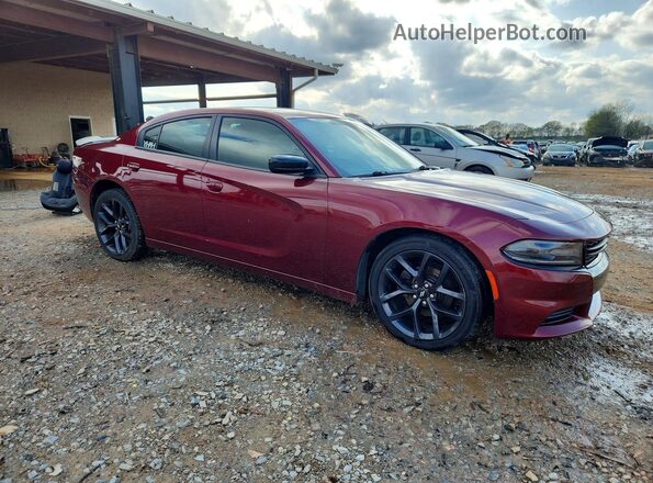 2C3CDXBG2KH505030 2019 DODGE CHARGER Темно-бордовый 