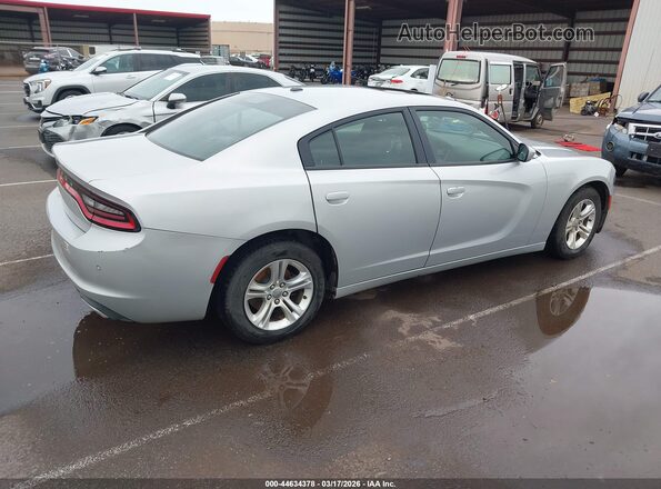 2C3CDXBG2KH715966 2019 DODGE CHARGER Silver უკანა მარჯვენა