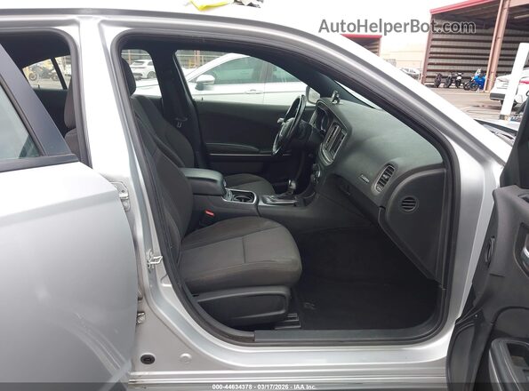 2C3CDXBG2KH715966 2019 DODGE CHARGER Silver წინა სალონის ხედი
