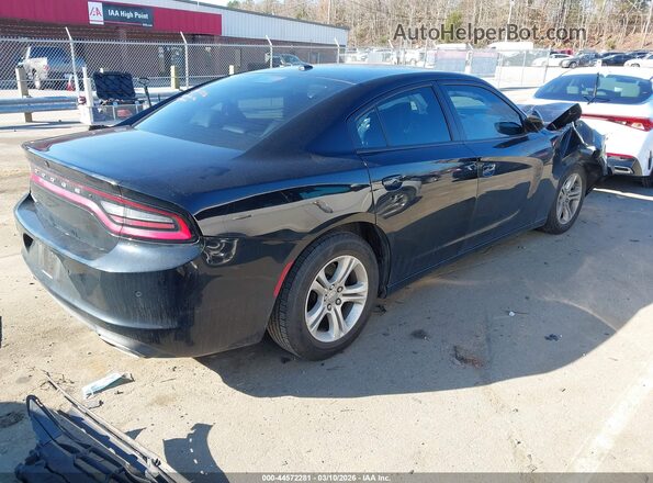 2C3CDXBG2LH139877 2020 DODGE CHARGER Black Rear right