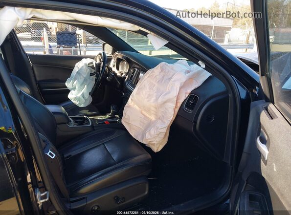 2C3CDXBG2LH139877 2020 DODGE CHARGER Black Front interior view