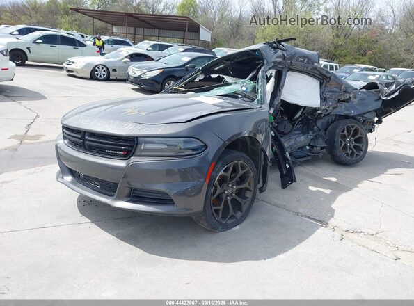 2C3CDXBG2LH254480 2020 DODGE CHARGER Gray Առջևի ձախ երեք քառորդ տեսարան