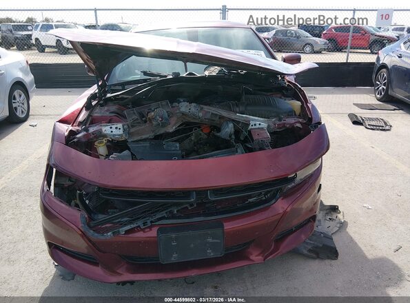2C3CDXBG3KH745672 2019 DODGE CHARGER Burgundy 