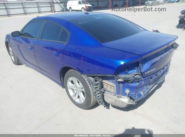 2C3CDXBG3LH204381 2020 DODGE CHARGER Blue 