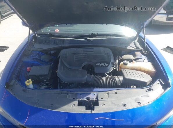 2C3CDXBG3LH204381 2020 DODGE CHARGER Blue 