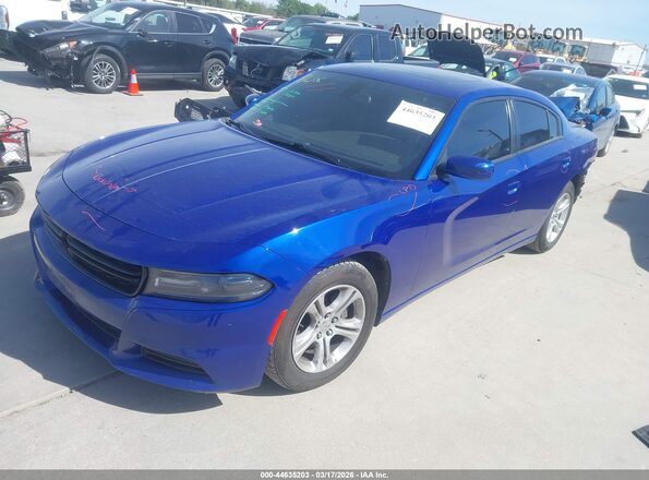 2C3CDXBG3LH204381 2020 DODGE CHARGER Blue 