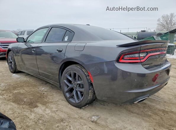 2C3CDXBG3MH585117 2021 DODGE CHARGER Charcoal Trasero izquierdo