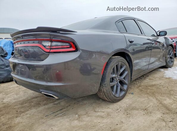 2C3CDXBG3MH585117 2021 DODGE CHARGER Charcoal Trasero derecho