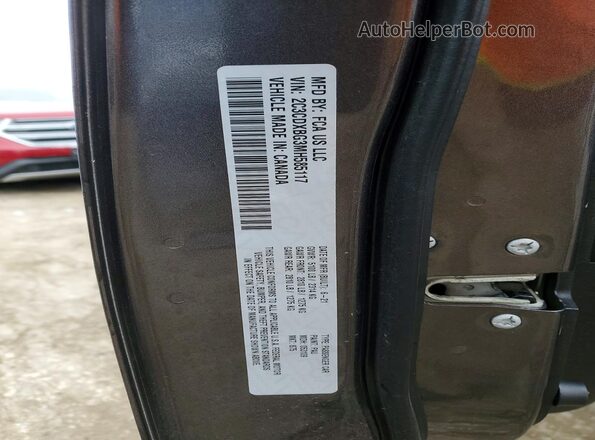 2C3CDXBG3MH585117 2021 DODGE CHARGER Charcoal Vista del compartimento del motor