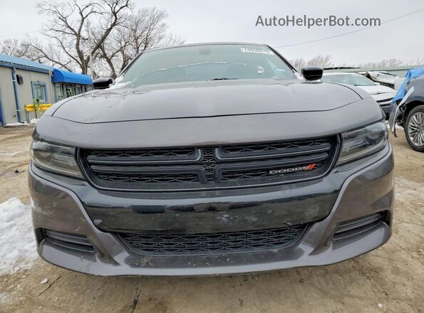 2C3CDXBG3MH585117 2021 DODGE CHARGER Charcoal Vista frontal
