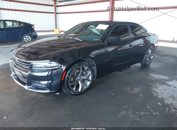 2C3CDXBG4LH126967 2020 DODGE CHARGER Черный Передняя левая четверть