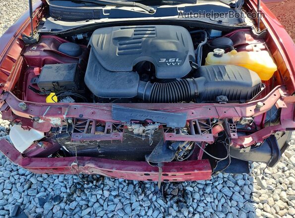 2C3CDXBG5KH571958 2019 DODGE CHARGER Burgundy 