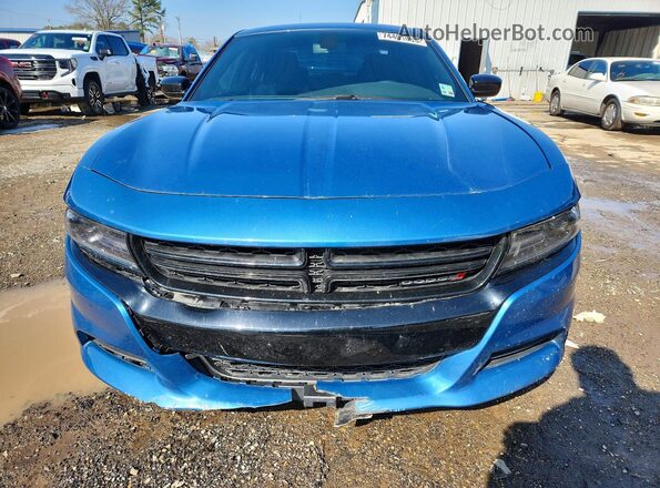 2C3CDXBG6MH534128 2021 DODGE CHARGER Blue Widok z przodu
