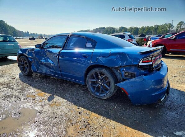 2C3CDXBG6MH534128 2021 DODGE CHARGER Blue Tył lewy