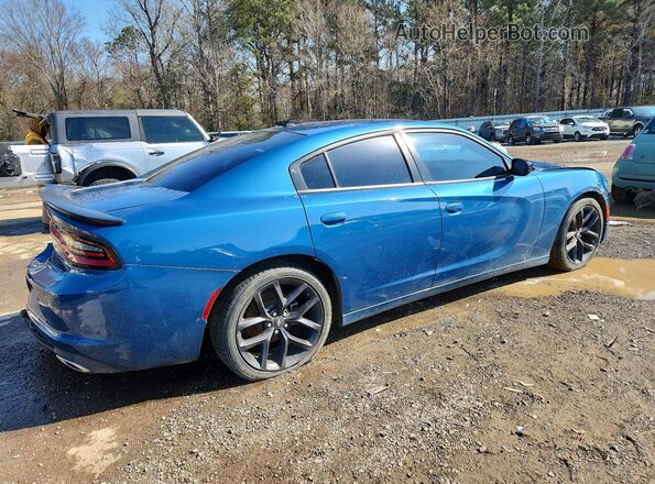 2C3CDXBG6MH534128 2021 DODGE CHARGER Blue Tył prawy