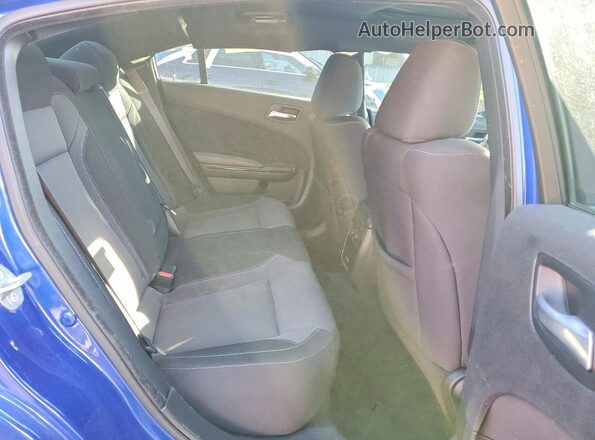 2C3CDXBG6MH671411 2021 DODGE CHARGER Blue Հետևի նստատեղերի տեսք