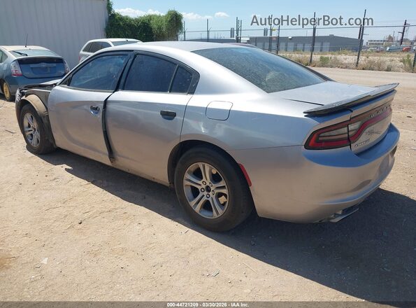 2C3CDXBG8HH529437 2017 DODGE CHARGER Серебряный Задняя левая четверть