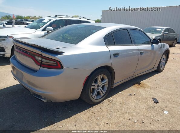 2C3CDXBG8HH529437 2017 DODGE CHARGER Серебряный Задняя правая четверть