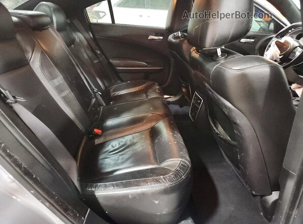 2C3CDXBG8MH536379 2021 DODGE CHARGER Gray Rear seats view