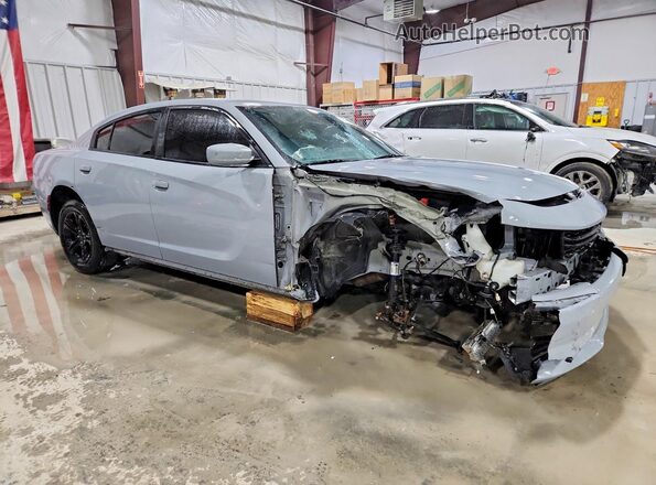2C3CDXBG8MH536379 2021 DODGE CHARGER Gray Front right