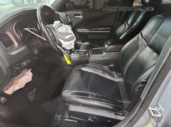 2C3CDXBG8MH536379 2021 DODGE CHARGER Gray Front interior view