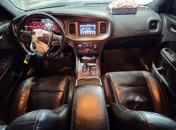 2C3CDXBG8MH536379 2021 DODGE CHARGER Gray Dashboard view