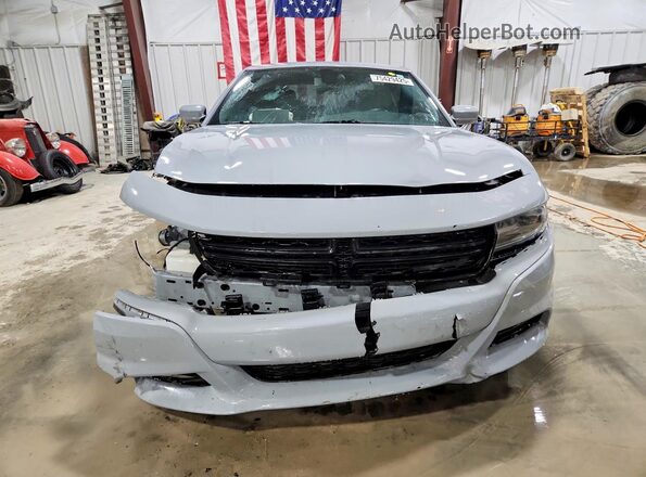 2C3CDXBG8MH536379 2021 DODGE CHARGER Gray Front view