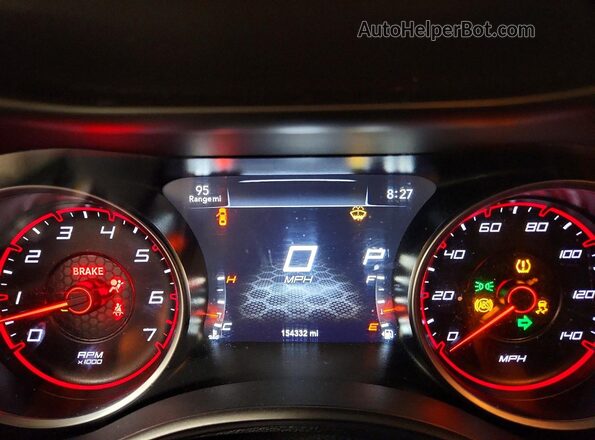 2C3CDXBG8MH536379 2021 DODGE CHARGER Gray Instrument cluster view