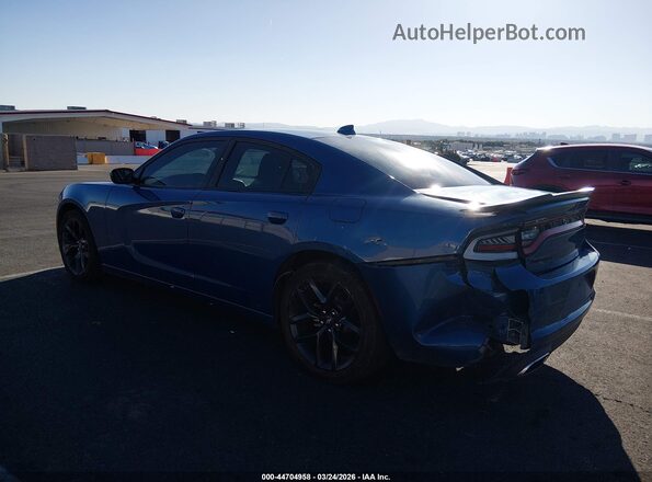 2C3CDXBG8PH565045 2023 DODGE CHARGER Синий Задняя левая четверть