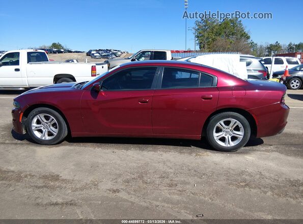 2C3CDXBG9JH329138 2018 DODGE CHARGER Red Widok wnętrza 360 stopni