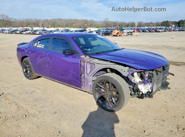 2C3CDXBG9KH532497 2019 DODGE CHARGER Purple 