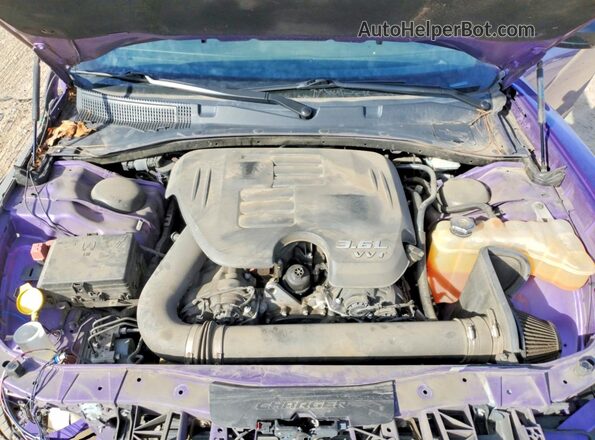 2C3CDXBG9KH532497 2019 DODGE CHARGER Purple 