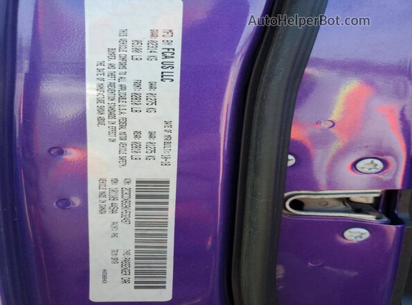 2C3CDXBG9KH532497 2019 DODGE CHARGER Purple 